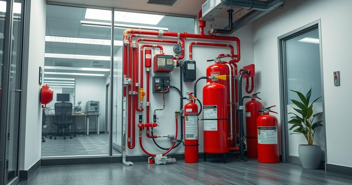 Sistema de supressão de incêndio é essencial para segurança. Descubra como escolher e instalar o ideal para sua empresa.